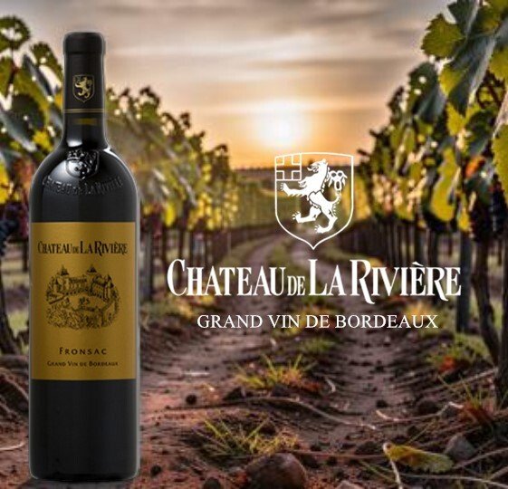 Château de La Rivière 2017 Grand Vin De Bordeaux 750ml