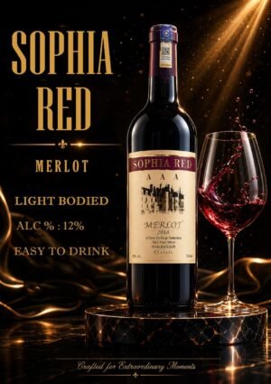 Sophia Red Merlot 750ml