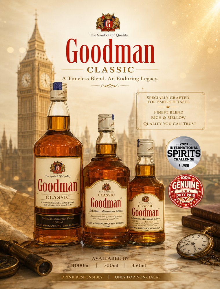 Goodman Classic Blended Whisky (350/700/1000ml)