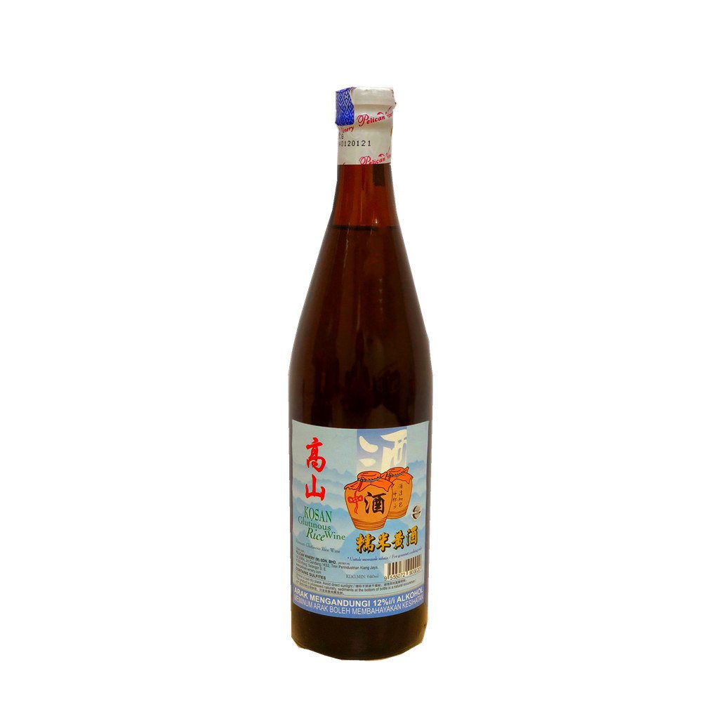Kosan Glutinous Cooking Rice7 Wine 高山糯米黄酒 640ml - Image 3