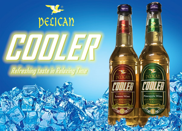 Pelican Cooler Fruit Flavored Mild Alcoholic Beverages 275ml