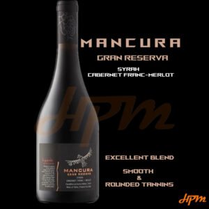 Mancura Gran Reserva Syrah Cabernet Franc-Merlot Red Wine 750ml