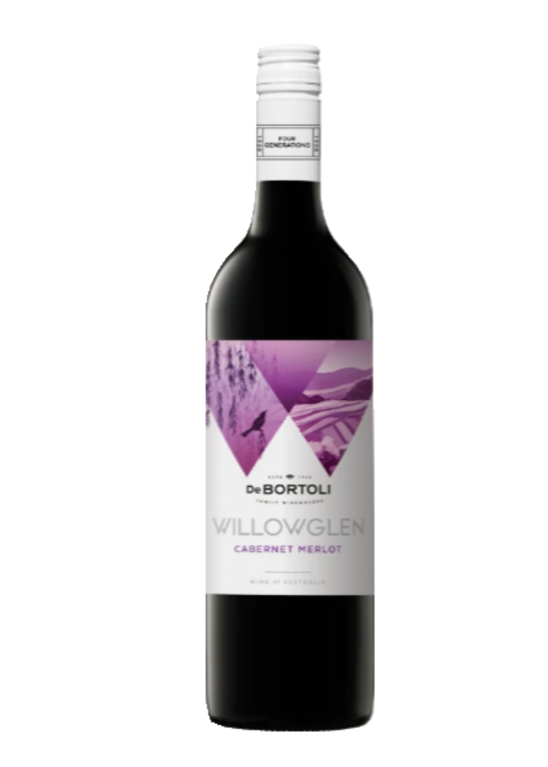 DeBortoli Willowglen (Cabernet Merlot/ Shiraz Cabernet) Red Wines 750ml - Image 2