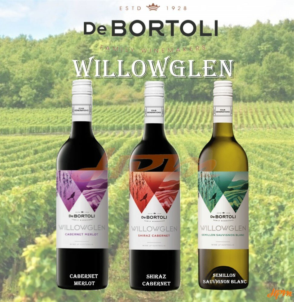 DeBortoli Willowglen (Cabernet Merlot/ Shiraz Cabernet) Red Wines 750ml