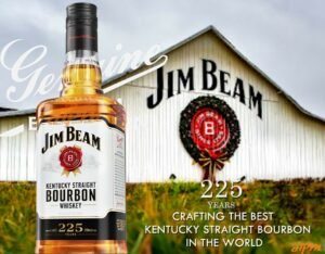 Jim Beam Straight Bourbon Whisky 750ml