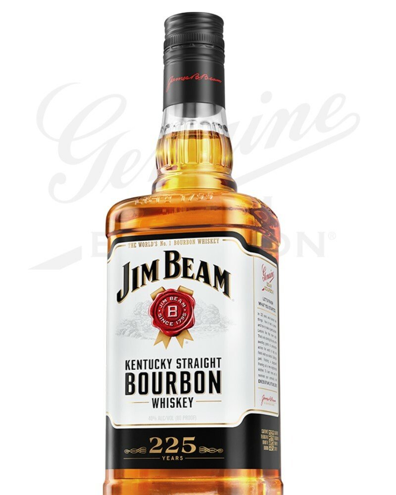 Jim Beam Straight Bourbon Whisky 750ml - Image 2
