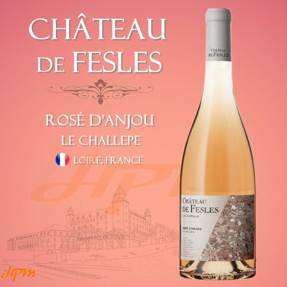 Château de Fesles La Chapelle Rosé d’Anjou (Rose Wine) 750ml