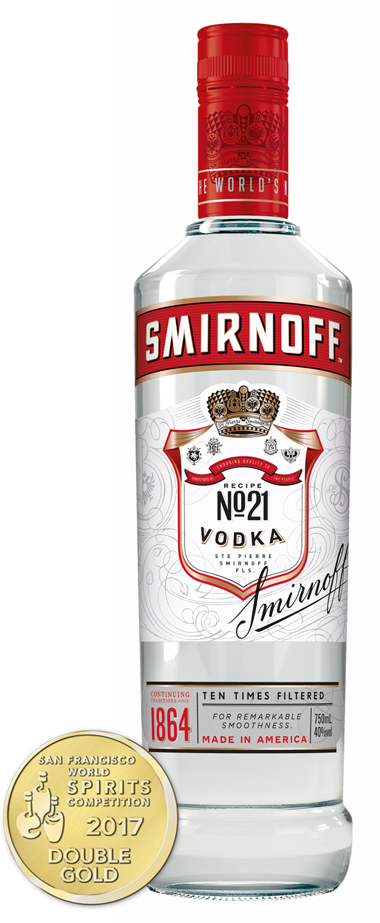 Smirnoff No. 21 Vodka 700ml - Image 2