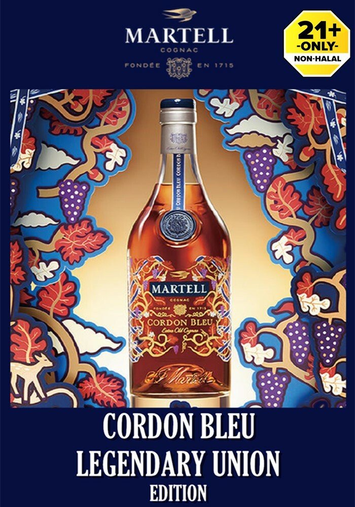 Martell Cordon Bleu The Legendary Union Edition by Pierre Marie 700ml