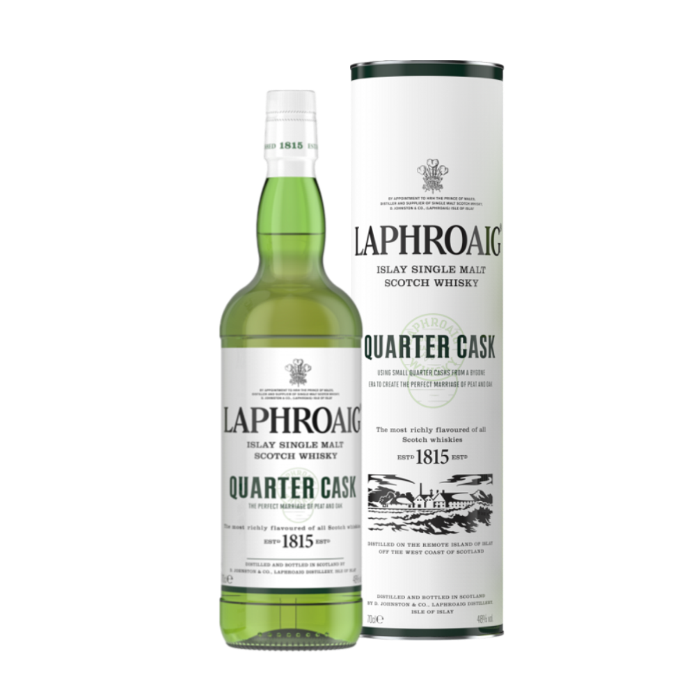 Laphroaig Quarter Cask Islay Single Malt Whisky 700ml - Image 2