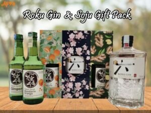 Roku Gin & 2 Chateul Soorok Soju Gift Pack