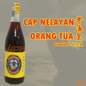 Cap Nelayan Orang Tua Goh Ka Pi 老渔皇五加皮 640ml