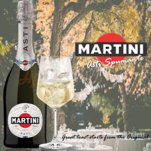 Martini Asti Spumante (Italian Sparkling Wine) 750ml
