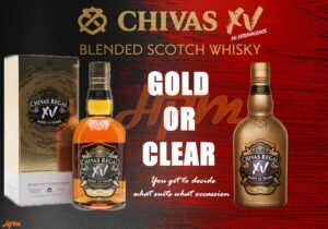Chivas Regal XV Blended Scotch Whisky 700ml (Gold or Clear)
