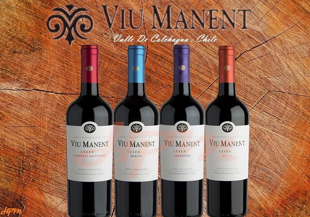 Viu Manent Reserva Red Wines (Cabernet Sauvignon/Malbec/Merlot/Carmenere) 750ml
