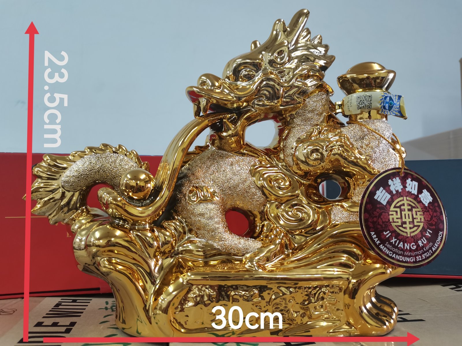 Dragon Shaped Whisky 龙形状威士忌 100ml - Image 3