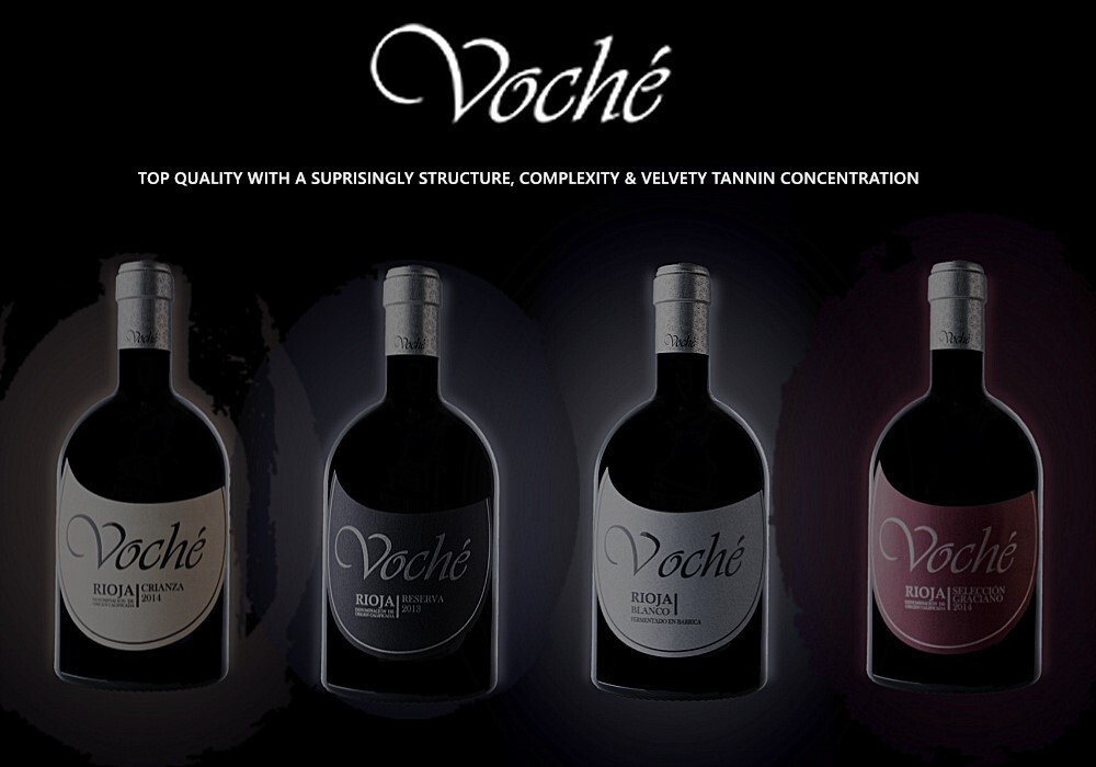 Voché Wine Selection (Selección Graciano/Reserva/Crianza/Blanco Fermentado Barrica)