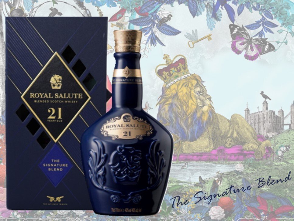 Royal Salutre 21 Year Old " The Signature Blend" Scotch Whisky 700ml