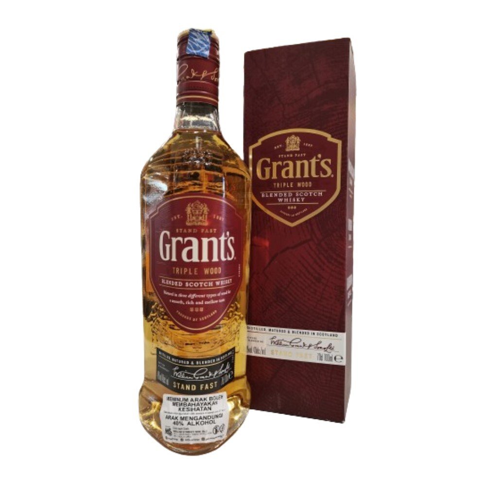 Grant's Triple Wood Blended Scotch Whisky 700ml - Image 2