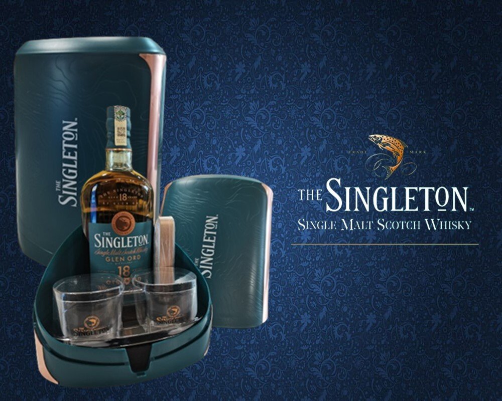 Singleton Of Glen Ord 18 Year Old Single Malt Whisky Bar Kit
