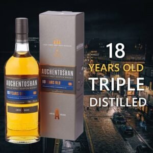 Auchentoshan 18 Yr Old Single Malt Scotch Whisky 700ml