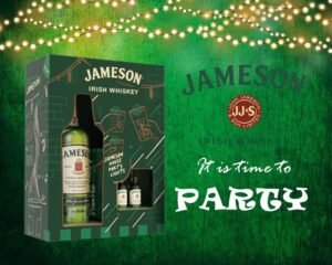 Jameson Triple Distilled Irish Whisky Gift Set 2025