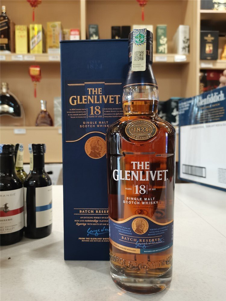 The Glenlivet 18 Yr Single Malt Whisky 700ml - Image 2