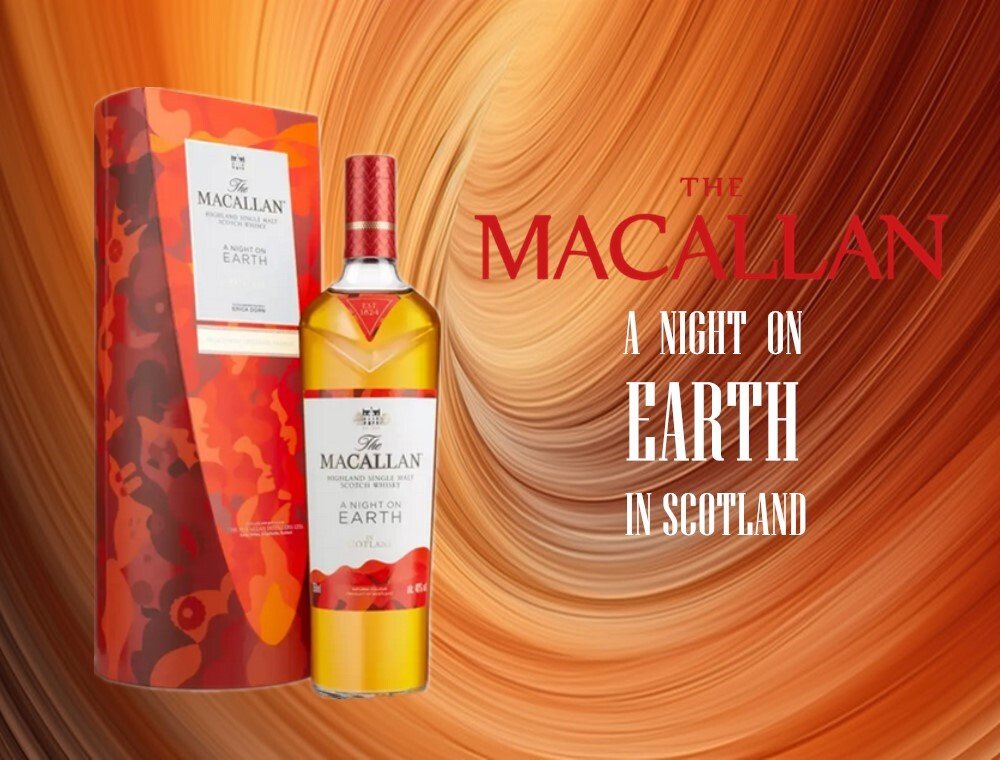 The Macallan A Night On Earth in Scotland Single Malt Scotch Whisky 700ml
