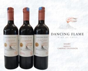 Dancing Flame Chilean Red Wines (Cabernert Sauvignon/ Malbec/ Merlot) 750ml