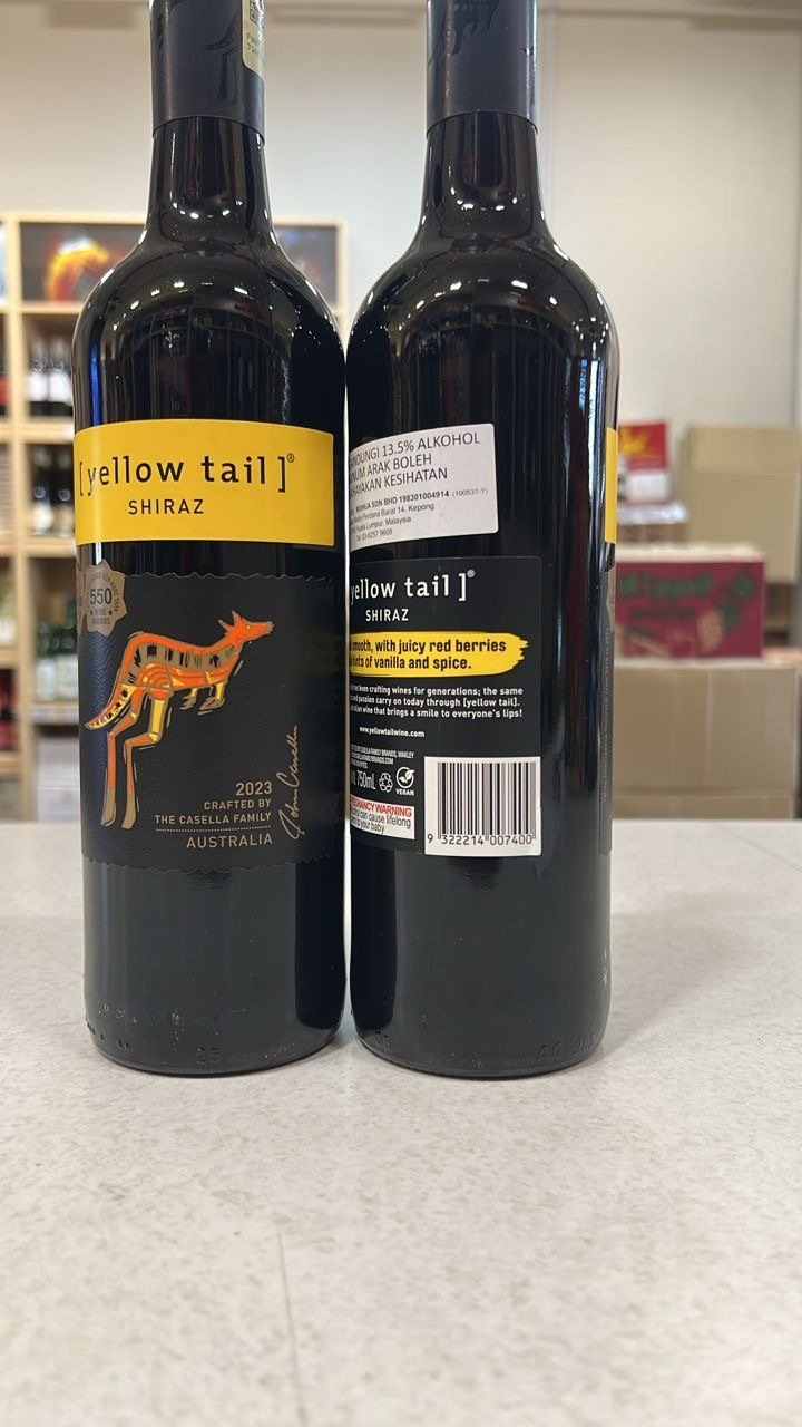 Yellow Tail Australia Wines (Cabernet Sauvignon/ Merlot/ Shiraz) 750ml - Image 2