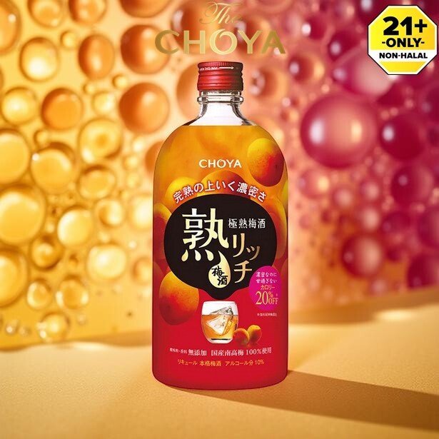 Choya Gokujuku Umeshu Juku Rich – Japan’s Finest Plum Wine 720ml