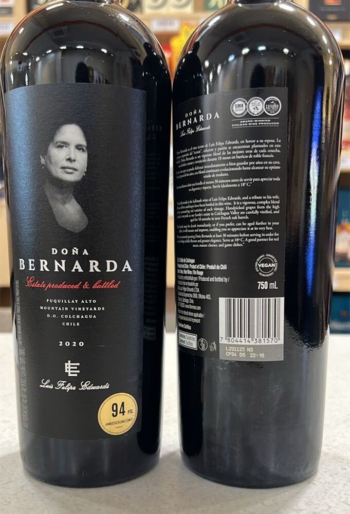 Luis Felipe Edwards Dona Bernarda Blend 750ml - Image 2
