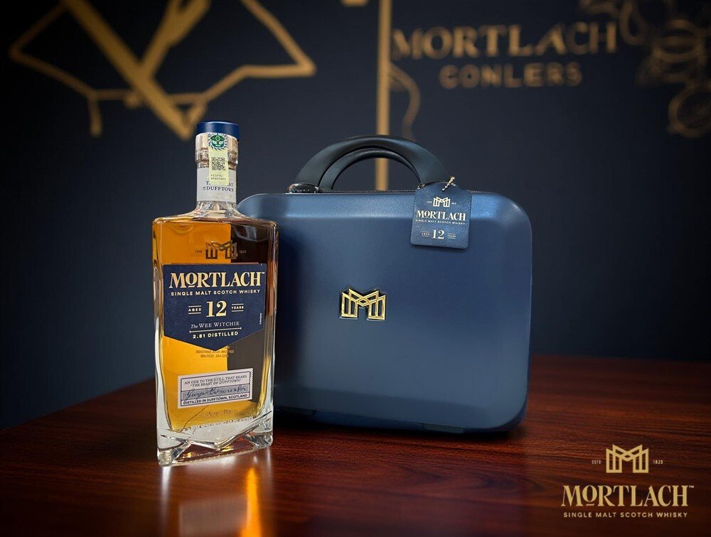 Mortlach 12 Year Old Single Malt Scotch Whisky Gift Bag