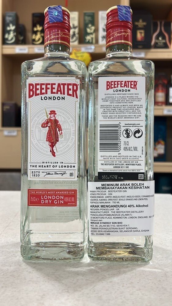 Beefeater London Dry Gin 750ml - Image 2